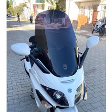 Motocam Piaggio x Evo 400 Ön Cam 2008-2016 Model 70CM Siyah Renkli 4mm Uzun
