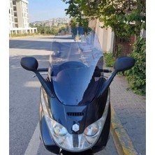 Motocam Piaggio X8 200 Ön Cam 2004-2006 Model 70CM Füme Renkli 4mm
