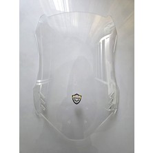 Motocam Mondial Skuty Ön Cam 2023-2026 Model 48CM Şeffaf Renkli 4mm