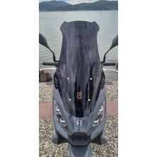 Motocam Yuki Xway 125 Ön Cam 2023-2026 Model 75CM Siyah Renkli 4mm Uzun