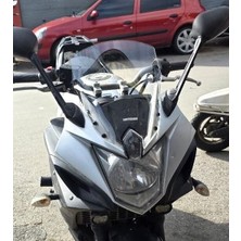 Motocam Yamaha Xj6 Diversion Ön Cam 2009-2016 Model 36CM Şeffaf Renkli 4mm