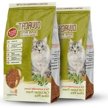 Hakay 16 Lt Zeytin Çekirdeğinden Üretilen Aktif Karbonlu Doğal Kedi Kumu, Absorbant