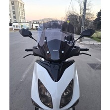 Motocam Yamaha Xcity 250 Ön Cam 2007-2017 Model 40CM Füme Renkli 4mm