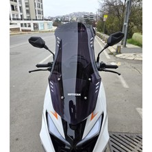 Motocam Sfm Lahos Ön Cam 2024-2026 Model 65CM Siyah Renkli 4mm