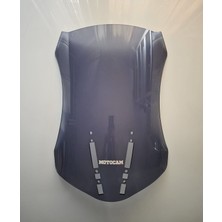 Motocam Zontes Zt 350 T2 Ön Cam 2025-2026 Model 55CM Siyah Renkli 3mm