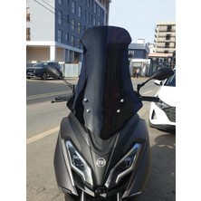 Motocam Yuki Explorer 250 Ön Cam 2021-2026 Model 72CM Siyah Renkli 4mm Uzun
