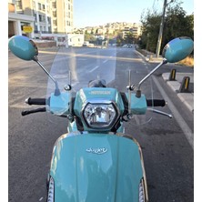 Motocam Skyjet Bellina Ön Cam 2024-2026 Model 37CM Şeffaf Renkli 4mm Aparatsız