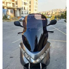 Motocam Suzuki Burgman 125 Ön Cam 2006-2013 Model 61CM Siyah Renkli 4mm