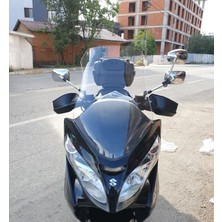 Motocam Suzuki Burgman 400 K7 Ön Cam 2007-2015 Model 70CM Şeffaf Renkli 4mm