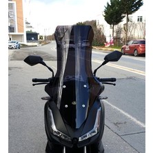 Motocam Skyjet Rivero 125 Ön Cam 2024-2026 Model 78CM Siyah Renkli 4mm Uzun