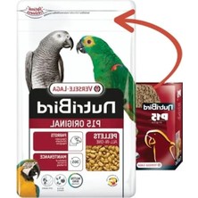 Hakay Verselelaga Nutribird P15 Original Papağan Pelet Yem 1 Kg, 810-422125          [enerji Sınıfı A+]