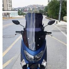 Motocam Yamaha Nmax Ön Cam 2015-2020 Model 69CM Siyah Renkli 4mm