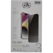 Markaon Kesgin Market® Newface Samsung Galaxy S24 Ultra Bilvis Hayalet Cam Ekran Koruyucu Teknokesgin