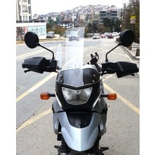 Motocam Bmw F 650 Gs Ön Cam 2004-2007 Model 45CM Şeffaf Renkli 4mm