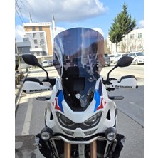 Motocam Honda Africa Twin Crf 1100 L4 Ön Cam 2023-2026 Model 54CM Siyah Renkli 4mm Uzun