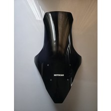 Motocam Arora Zrx 200 Ön Cam 2022 Model 78CM Siyah Renkli 4mm Uzun