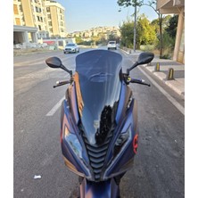 Motocam Arora Gt 250 Ön Cam 2023-2026 Model 65CM Siyah Renkli 4mm Orijinal Boylu
