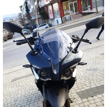 Motocam Bajaj Pulsar Rs 200 Ön Cam 2015-2026 Model 33CM Füme Renkli 4mm Sportif
