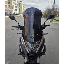 Motocam Honda Nc 700 750 x Ön Cam 2021-2024 Model 59CM Siyah Renkli 4mm Uzun