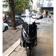 Motocam Barossa Adv 125 Ön Cam 2025-2026 Model 78CM Şeffaf Renkli 4mm Uzun