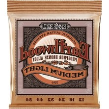 Hakay Fosfor Bronz Akustik Gitar Telleri, Orta Hafif 12-54 Kalınlık