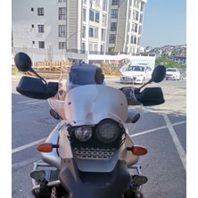 Motocam Bmw R 1150 Adv Ön Cam 2002-2006 Model 52CM Şeffaf Renkli 4mm