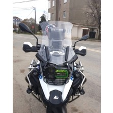 Motocam Bmw R 1200 1250 Gs Ön Cam 2013-2024 Model 52CM Şeffaf Renkli 4mm