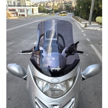 Motocam Kymco Grand Dink Ön Cam 2002-2013 Model 47CM Füme Renkli 4mm