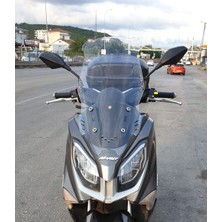 Motocam Volta Revolt Rm5 Ön Cam 2020-2021 Model 75CM Şeffaf Renkli 4mm Uzun