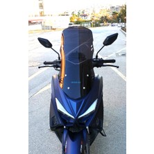 Motocam Arora Max T Ön Cam 2022-2026 Model 65CM Siyah Renkli 4mm Orta Boylu