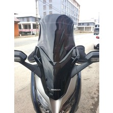 Motocam Honda Forza 250 Ön Cam 2018-2020 Model 58CM Siyah Renkli 4mm Iade Yoktur