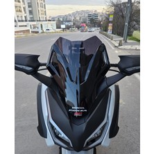 Motocam Honda Forza 250 Ön Cam 2021-2026 Model 43CM Siyah Renkli 4mm
