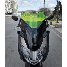 Motocam Honda Forza 250 Ön Cam 2018-2020 Model 43CM Neon Sarı Renkli 4mm