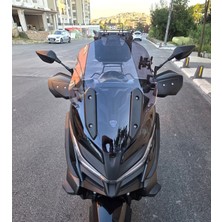 Motocam Voge Sr4 Ön Cam 2022-2026 Model 54CM Füme Renkli 4mm Orijinal Boylu