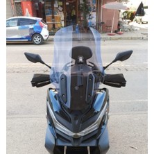 Motocam Voge Sr4 Ön Cam 2022-2026 Model 70CM Füme Renkli 4mm Uzun