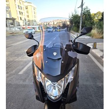 Motocam Honda Nc 750 D Integra Ön Cam 2014-2020 Model 68CM Füme Renkli 4mm