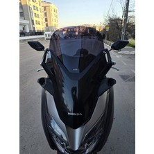 Motocam Honda Forza 250 Ön Cam 2018-2020 Model 47CM Siyah Renkli 4mm