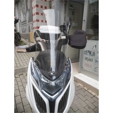 Motocam Kymco G Dink 250I Ön Cam 2013 Model 66CM Şeffaf Renkli 4mm