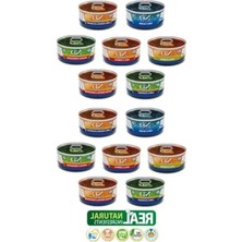 Hakay Tahılsız Doğal Içerikli Konserve Yaş Kedi Maması, 70 gr x 14 Adet