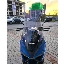 Motocam Volta Revolt Rsx7 Ön Cam 2022-2026 Model 65CM Füme Renkli 4mm
