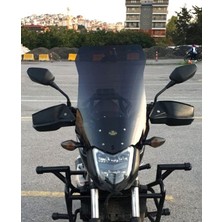 Motocam Honda Nc 700 750 S Ön Cam 2012-2020 Model 50CM Siyah Renkli 4mm Orta Boylu