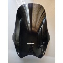 Motocam Yamaha Fjr 1300 Ön Cam 2012-2020 Model 64CM Siyah Renkli 4mm