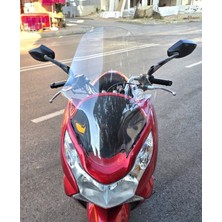 Motocam Honda Pcx Ön Cam 2011-2013 Model 59CM Şeffaf Renkli Orta Boylu