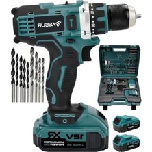 Hakay 12V Akülü Matkap, 84 Parça Uç Seti ve LED Aydınlatma ile