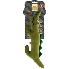 Hakay 28 cm Uzunluğunda Peluş Timsah Köpek Oyuncağı, Sevimli ve Dayanıklı