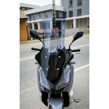 Motocam Arora Max T Ön Cam 2022-2026 Model 78CM Füme Renkli 4mm Uzun