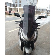 Motocam Küba Rubano 150 Ön Cam 2023-2026 Model 78CM Siyah Renkli 4mm
