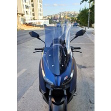 Motocam Arora Max Pro 125 Ön Cam 2023-2026 Model 75CM Füme Renkli 4mm Uzun