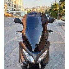 Motocam Suzuki Burgman 200 Ön Cam 2006-2013 Model 61CM Siyah Renkli 4mm