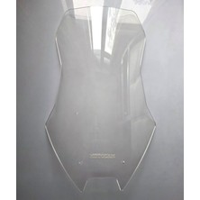 Motocam Mondial Ressivo 250 Ön Cam 2023-2026 Model 57CM Şeffaf Renkli 4mm